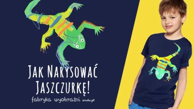 Jak namalować jaszczurkę – proste kroki do pięknego rysunku Jak namalować jaszczurkę – proste kroki do pięknego rysunku